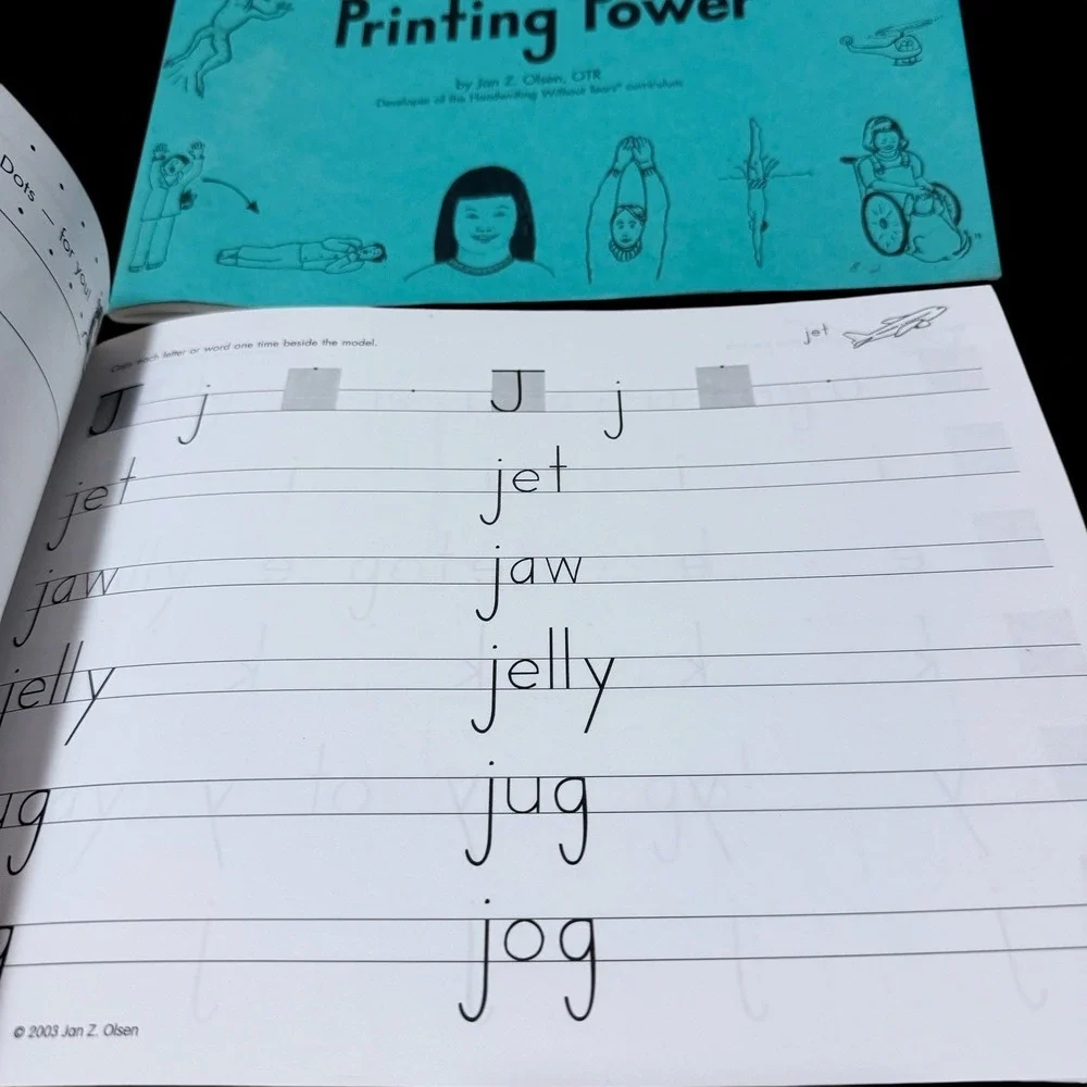 Lot Of 3 Handwitting Without Tears Series By‎ Jan Z Olsen Workbooks NEW!